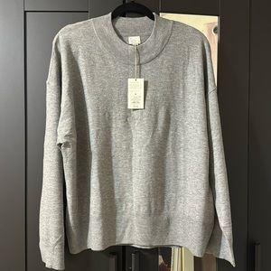 A New Day mock neck long sleeve sweater